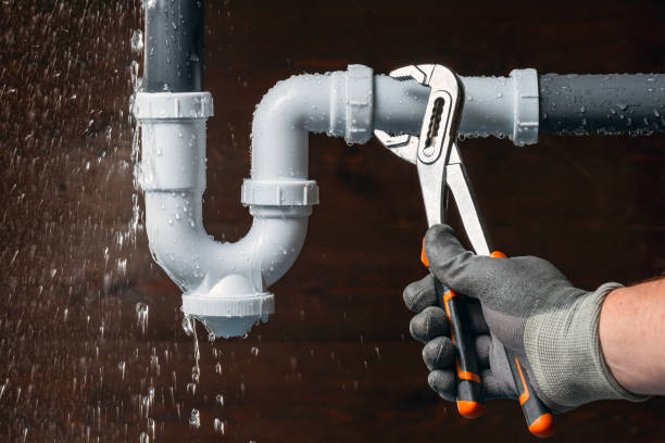 Professional Plumbing technician working in Leonia, NJ